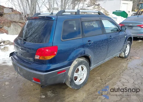 2004 Mitsubishi Outlander Ls z USA, uszkodzony, nr VIN JA4LZ31F54U064079